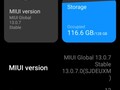 MIUI 13.0.7 sobre detalhes do Xiaomi Mi 10T Pro (Fonte: Própria)