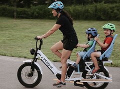 A e-bike Maven Cargo da Integral Electrics foi projetada por mulheres para mulheres. (Fonte da imagem: Integral Electrics)