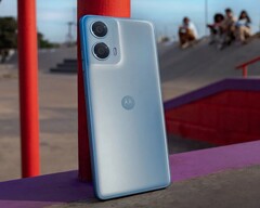 A Motorola oferecerá o Moto G24 Power em dois tons de azul. (Fonte da imagem: Motorola)