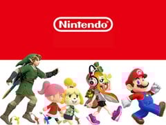 Personagens da Nintendo protegidos por direitos autorais mostrados em um banner (Fonte da imagem: Nintendo of America com edições)
