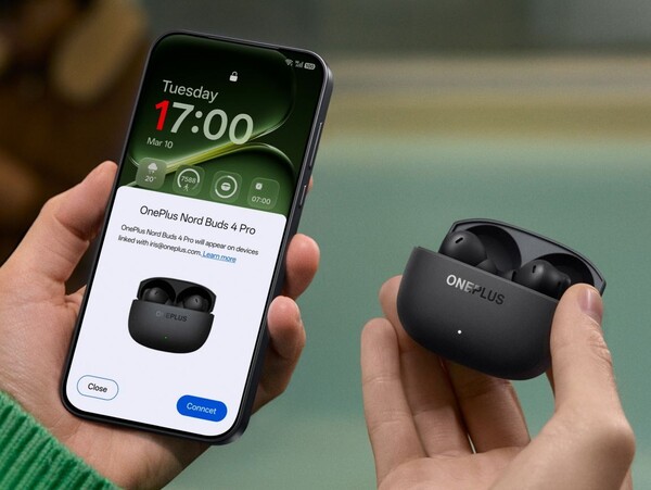 O OnePlus Nord Buds 4 Pro tem Google Fast Pair e Microsoft swift Pair. 