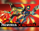 Uma captura de tela do anúncio do Palworld x Ultrakill (fonte da imagem: Palworld)