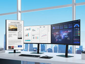 A Samsung lançou uma nova linha de monitores 4K e QHD