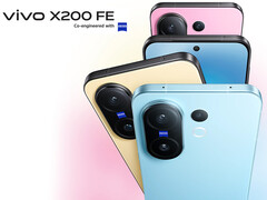 O X200 FE será lançado em 23 de junho. Na foto: o celular em diferentes cores. (Fonte da imagem: Vivo)