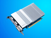 Asus Xe DG1 é quase tão rápido quanto um Radeon RX 550 no teste Vulkan GPU Basemark. (Fonte de imagem: Intel)