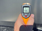 Teste de calor do aço inoxidável da Cybertruck (imagem: Stuck4ger/SOC)