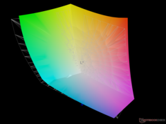 vs. Adobe RGB - 92,6% de cobertura