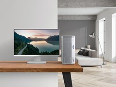 O Asus V500 é um PC desktop com formato de mini torre e durabilidade de nível militar. (Fonte da imagem: Asus)
