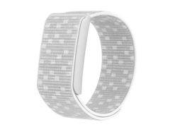 O Amazfit Helio Strap também estará disponível nas cores branco/cinza (acima) e cinza/preto. (Fonte da imagem: Amazfit)