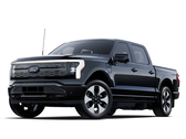 Na foto, o Ford F-150 Lightning em um fundo branco. (Fonte da imagem: Ford)