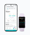 A Huawei Band 10 tem um aplicativo de bem-estar emocional. (Fonte da imagem: Huawei)