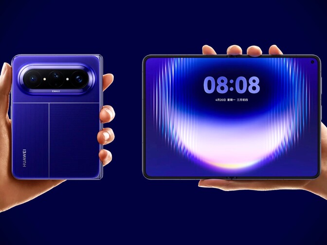 A Huawei revela o Pura X Max com tela 3:2, caneta stylus e