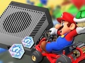 Uma alternativa "Nintendo Switch 2 dev kit" com 32 GB 256-bit LPDDR5 RAM e 2048 núcleos Nvidia CUDA. (Fonte de imagem: Nvidia/Nintendo - editado)