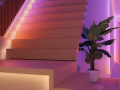 A Omniglow Strip Light da Philips Hue (na foto) já está disponível na Europa. (Fonte da imagem: Philips Hue)