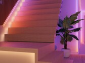 A Omniglow Strip Light da Philips Hue (na foto) já está disponível na Europa. (Fonte da imagem: Philips Hue)