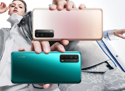 Huawei P Smart 2021: Além do preto, também disponível nas cores verde-esmagado e ouro-esmagado