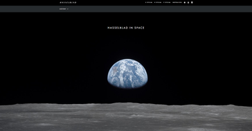 A Hasselblad usa uma imagem quase idêntica em seu website. (Fonte da imagem: Hasselblad)