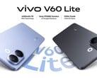 O Vivo V60 Lite 4G vem nas cores azul e preto (Fonte da imagem: Vivo)