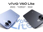 O Vivo V60 Lite 4G vem nas cores azul e preto (Fonte da imagem: Vivo)