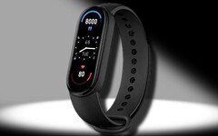 O rastreador de atividades Mi Band 6 agora apresenta uma prática ferramenta de lanterna. (Fonte da imagem: Xiaomi/Blender - editado)