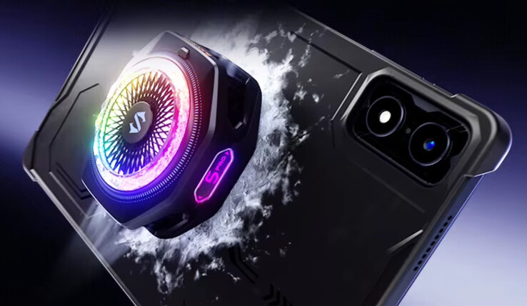 O Black Shark Gaming Tablet também é compatível com o cooler magnético da Xiaomi.