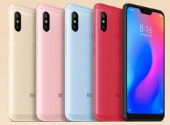 O Redmi 6 Pro é um dos mais recentes dispositivos a serem atualizados para o MIUI 12. (Fonte da imagem: Xiaomi)