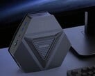 O novo mini PC GH9, equipado com Core i9, tem um chassi de formato estranho (Fonte da imagem: Alliwava)