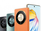 O Honor X9b estará disponível nas cores Sunrise Orange, Midnight Black e Emerald Green. (Fonte da imagem: Honor)