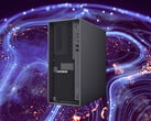 O ThinkStation P4 é um desktop de 29,9 litros que mede 415 x 402 x 180 mm.