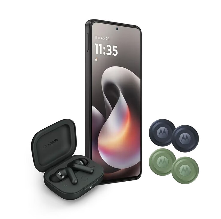 O Moto G Stylus (2026) possui uma tela AMOLED de 120 Hz 