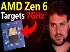 Resumo de junho do AMD Zen 6 (fonte da imagem: canal do YouTube Moore&#039;s Law Is Dead)