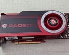 Uma imagem da GPU ATI Radeon HD 4870