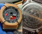O novo relógio da colaboração Casio G-Shock x Action Bronson deve vir com uma estrutura de proteção de núcleo de carbono, resistência à água de 20 bar e resistência a choques. (Fonte da imagem: @bambambaklava no Instagram)