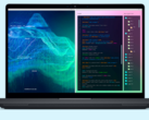 De acordo com a Dell, a placa Qualcomm AI-100 Inference vem com 32 núcleos de IA e 64 GB de memória LPDDR4x. Foto - Um laptop Dell com uma janela de codificação no lado direito da tela. (Fonte da imagem: Dell)