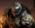 Uma captura de tela no jogo de Doom: The Dark Ages.