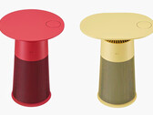 A série PuriCare Objet Collection Aero Furniture da LG estará disponível em três estilos, mostrados abaixo. (Fonte da imagem: LG)