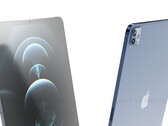 A atualização do iPad Pro 2021 será muito parecida com os atuais tablets premium do site Apple. (Fonte da imagem: Pigtou &amp; @xleaks7)