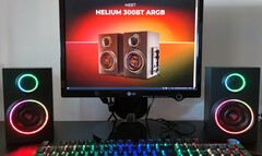 Colunas Genesis Helium 300BT ARGB hands-on (Fonte: Própria)