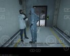 Outlast instalado e jogado nativamente via Steam em um tablet Android (Captura de tela: Marc Zander, Notebookcheck)
