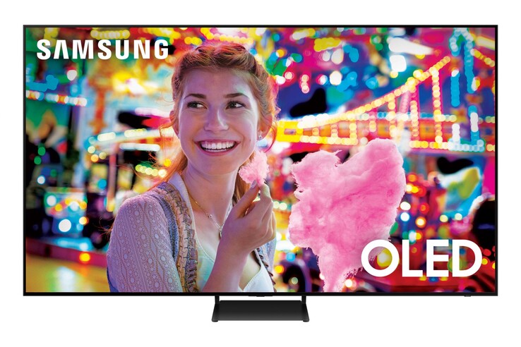 A TV Samsung S90C OLED 4K de 83 polegadas. (Fonte da imagem: Samsung)