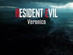 Banner mostrando a Ilha Rockfort em Resident Evil Veronica