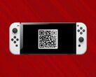 Banner ilustrando a exploração do código QR do Switch