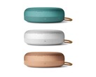 O Bang &amp; Olufsen Beosound A1 3ª geração é parecido com a geração anterior. Na foto: As três opções de cores do alto-falante Bluetooth. (Fonte da imagem: Bang &amp; Olufsen)