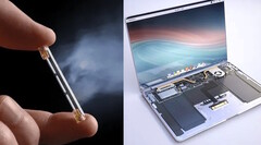 A Ventiva demonstra a tecnologia ICE na Computex, que pode resfriar laptops sem ventiladores. (Fonte da imagem: Ventiva)