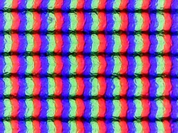 Disposição dos subpixels