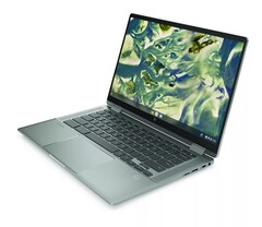 A HP atualizou sua linha de 14 polegadas Chromebook x360 com silício Intel de 11ª geração. (Imagem: HP)