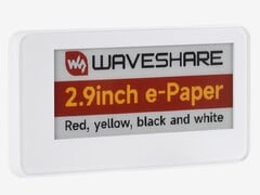 A Waveshare apresenta um novo visor E-Ink passivo alimentado por NFC