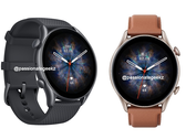 O Amazfit GTR 3 Pro chegará na próxima semana em duas cores. (Fonte de imagem: @passionategeekz)