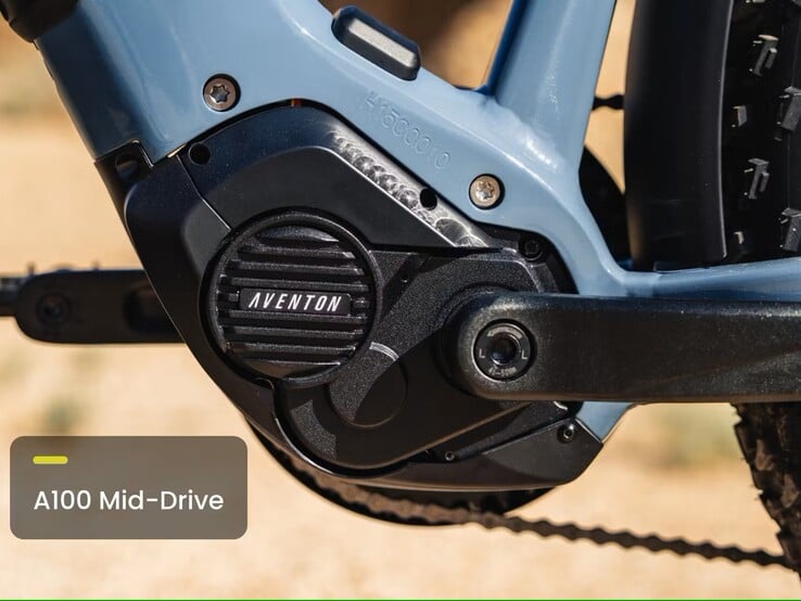 A Aventon Aventure M e-bike é equipada com o novo motor Aventon A100 de 750 W com 100 Nm de torque (Fonte da imagem: Aventon)