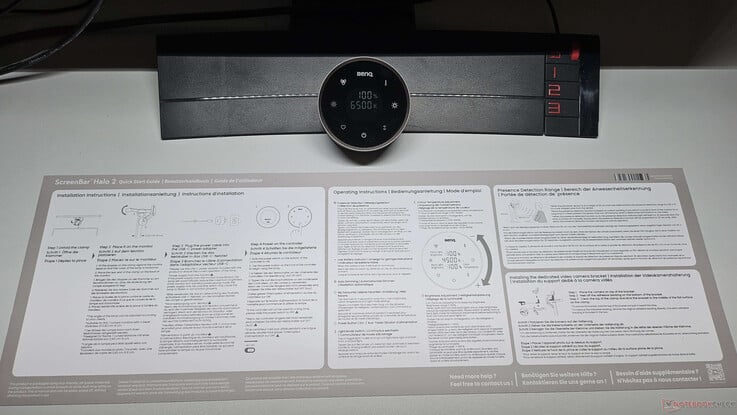 A temperatura de cor máxima é de 6.500 Kelvin (branco frio).
